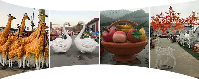 仿真景觀擺件，卡通景觀雕塑